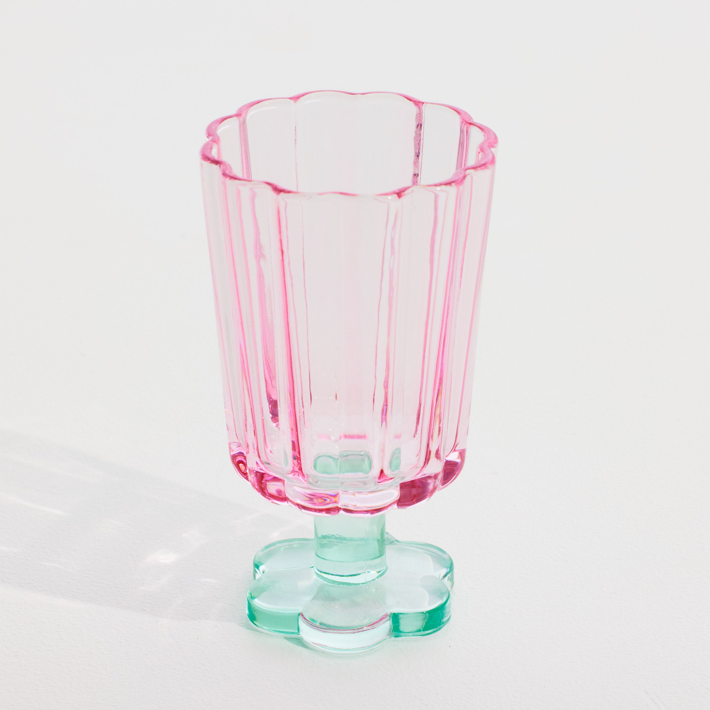 Petal Glass Goblet I Sorbet