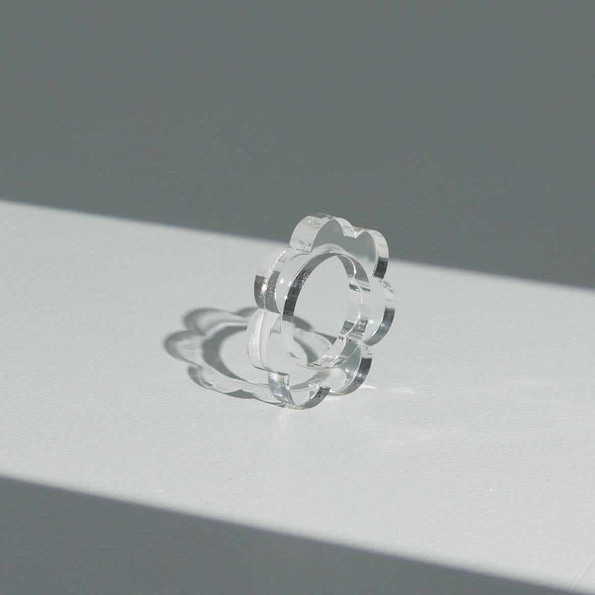 Acrylic Napkin Ring I Petal