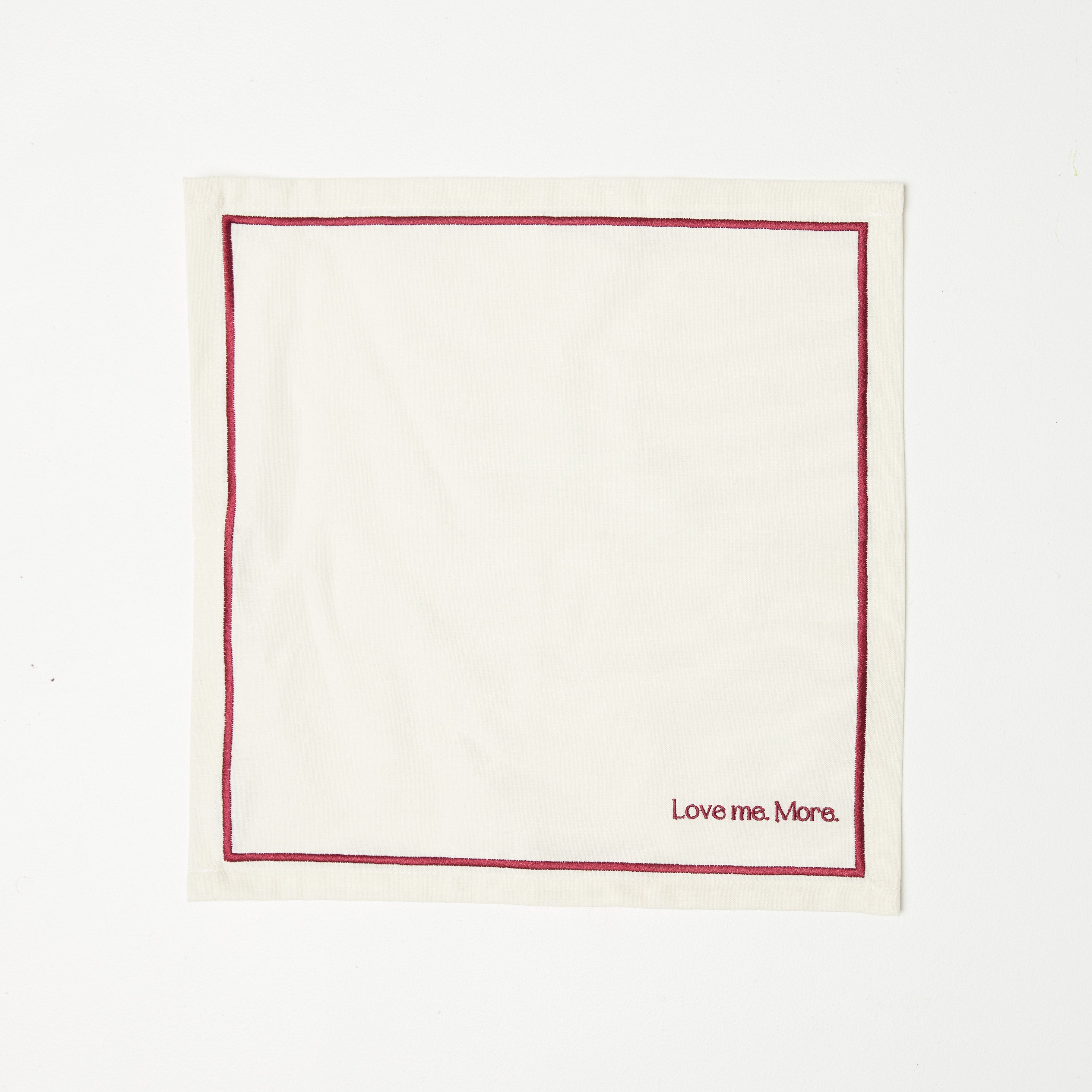 Love Me. More. Napkin (set of 4)